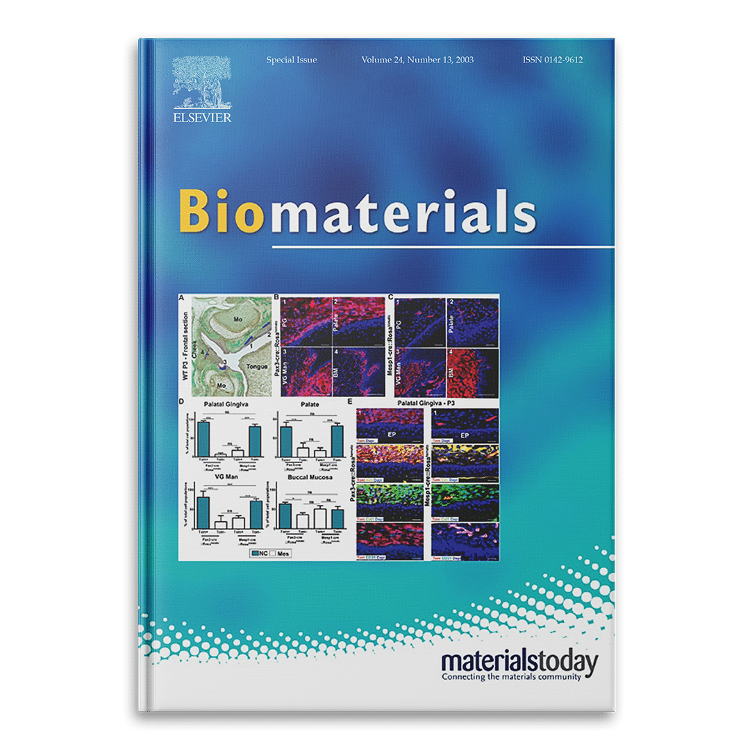 Biomaterials Special Issue - Volume 24, Number 13, 2003 Cover