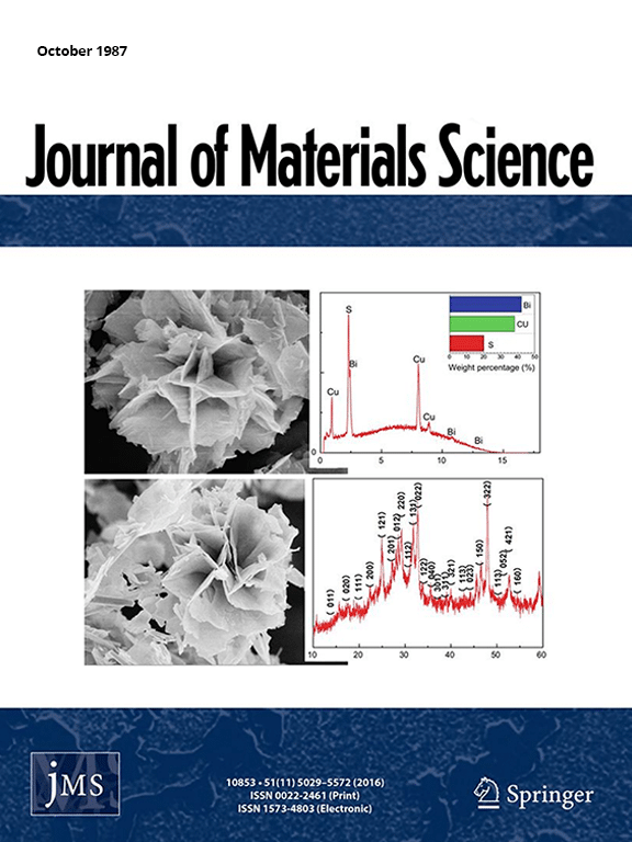 Journal of Materials Science Cover