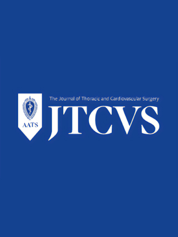 The Journal of Thoracic and Cardiovascular Surgery Cover